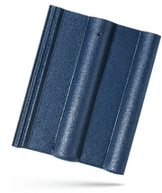 Bramac-šikmá střecha-betonová krytina-střešní tašky-classic protector tmavě modrá-základní taška