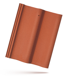 Bramac-šikmá střecha-betonová krytina-střešní tašky-moravská cihlově červená
